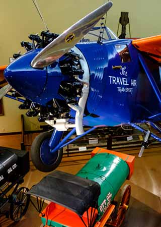 Image inside Woolaroc Musem representing Bartlesville Culture and History.